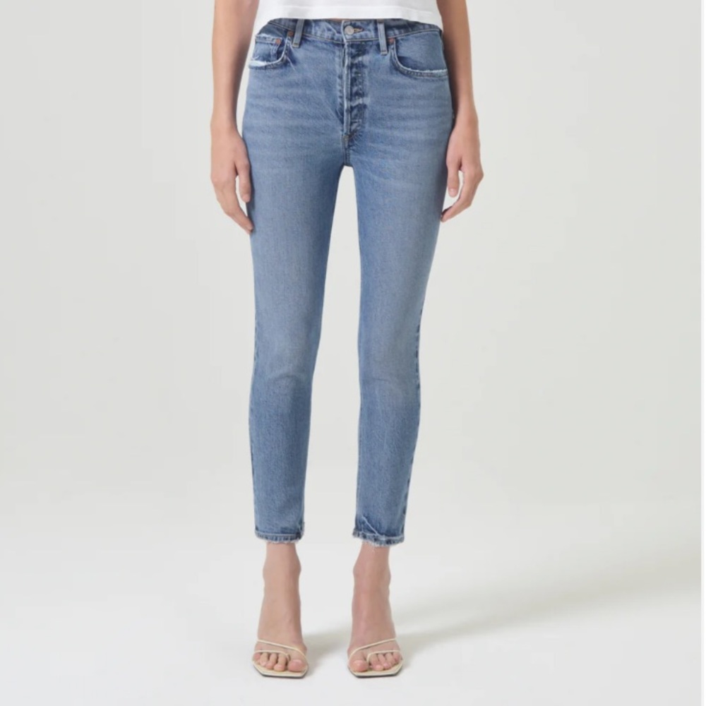 Agolde Nico High Rise Slim Fit Jeans